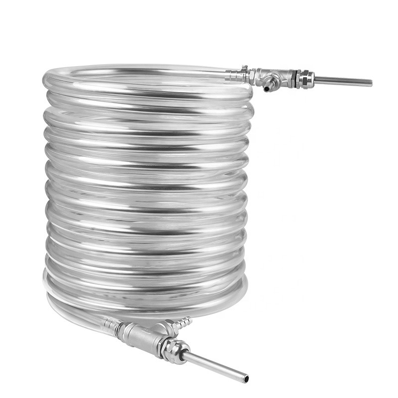 Enfriador contracorriente de acero inoxidable
