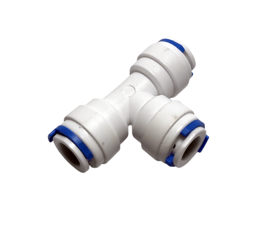 Conector rapido Racor en Tee. 5/16" OD