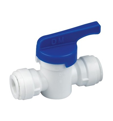 Conector rapido Racor Válvula. 3/8" OD