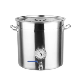 [HMT054] Olla de 50 Litros. Acero inoxidable 304. Fondo reforzado tipo sanduche.