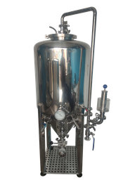 [MQ023] Fermentador unitank de acero inoxidable 100 litros. Enchaquetado