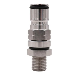 [AC068] Adaptador de rosca 1/4" a ball lock para gas