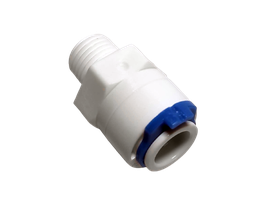[AC083] Adaptador rosca macho 1/4" a conector rapido Racor 3/8" OD